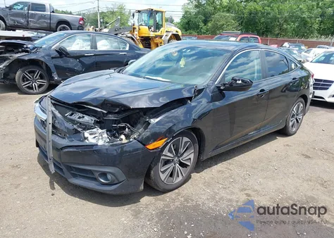 2017 Honda Civic Ex-T from USA, damaged, VIN 19XFC1F34HE205266